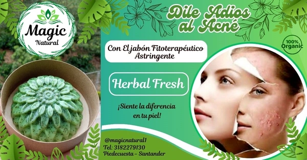 imagen Jabón artesanal Magic Natural Astringente