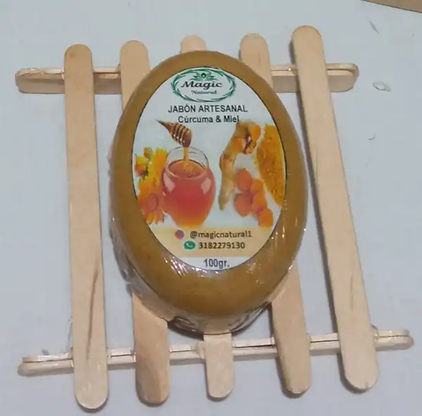 Jabón Cúrcuma y Miel